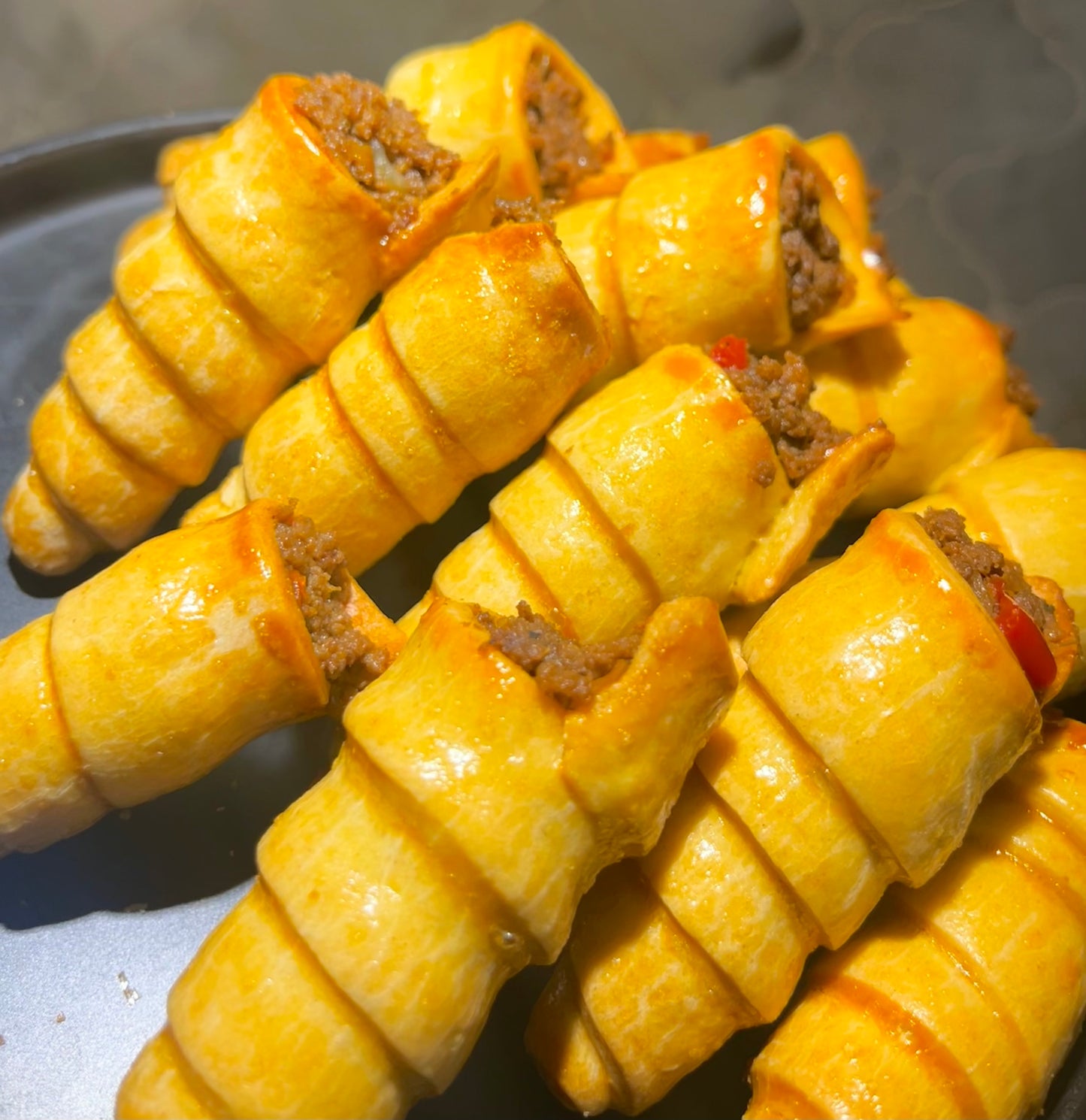 Haitian Kournet (Beef/Chicken Cones)