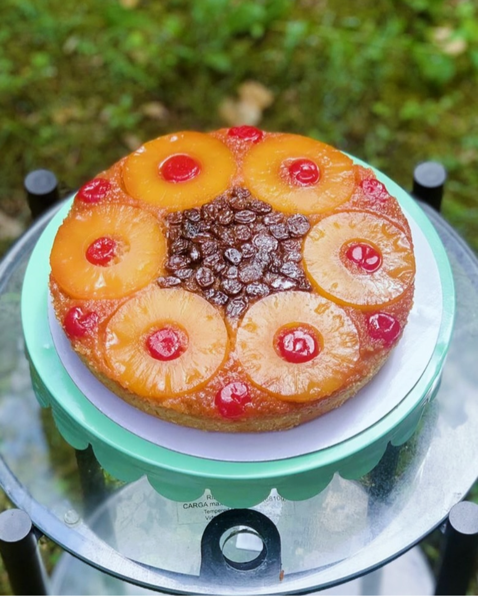 Fruit Haitian Rum Cake