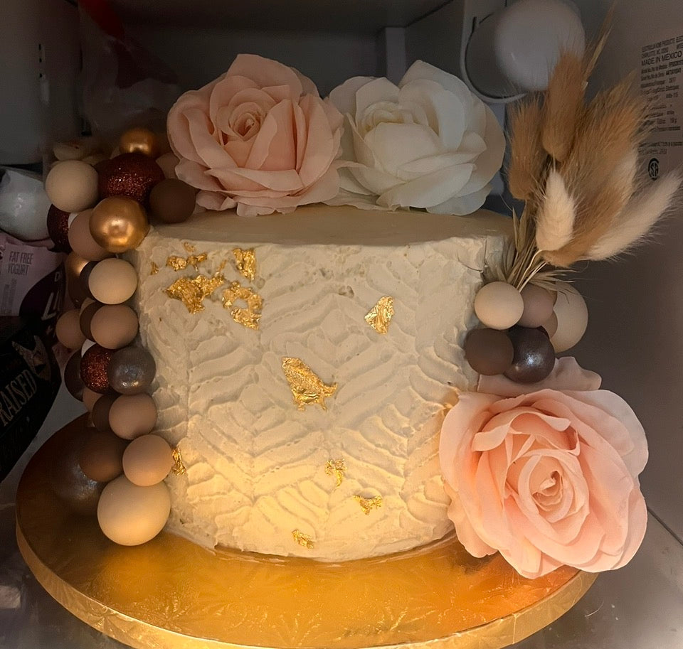 Floral Birthday Cake